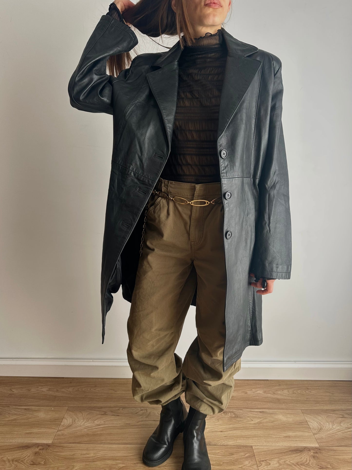 Leather jacket