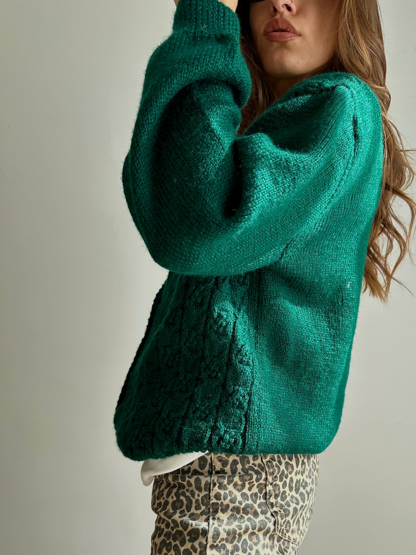 Emerald cardigan