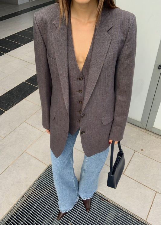 Vintage tailored two pieces set
