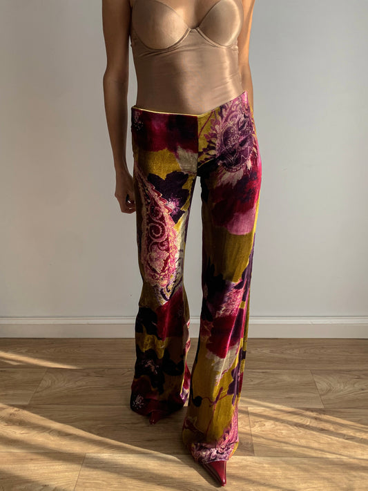 Roberto Cavalli velvet pant