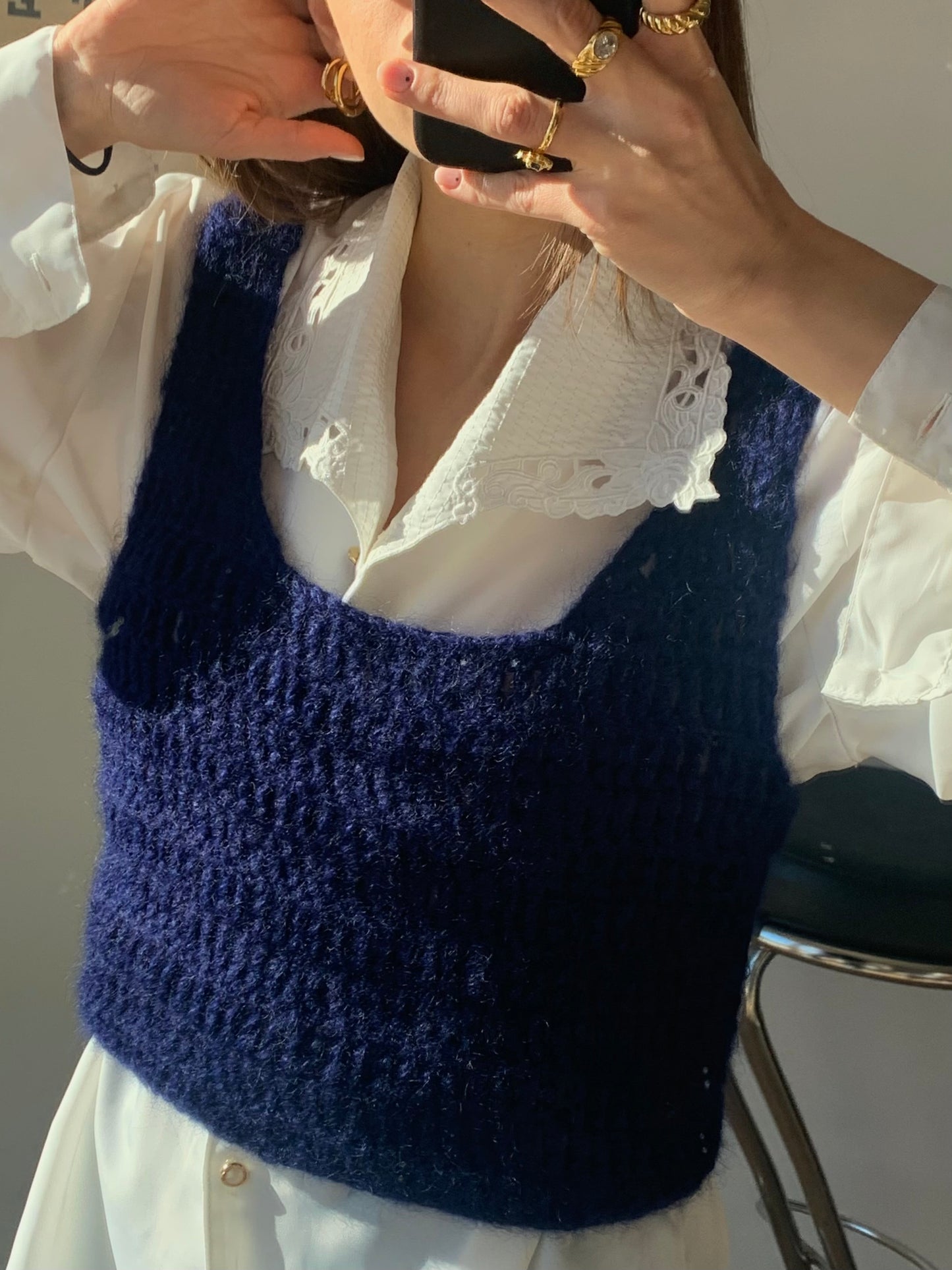 Mummy’s Daisy handmade vest