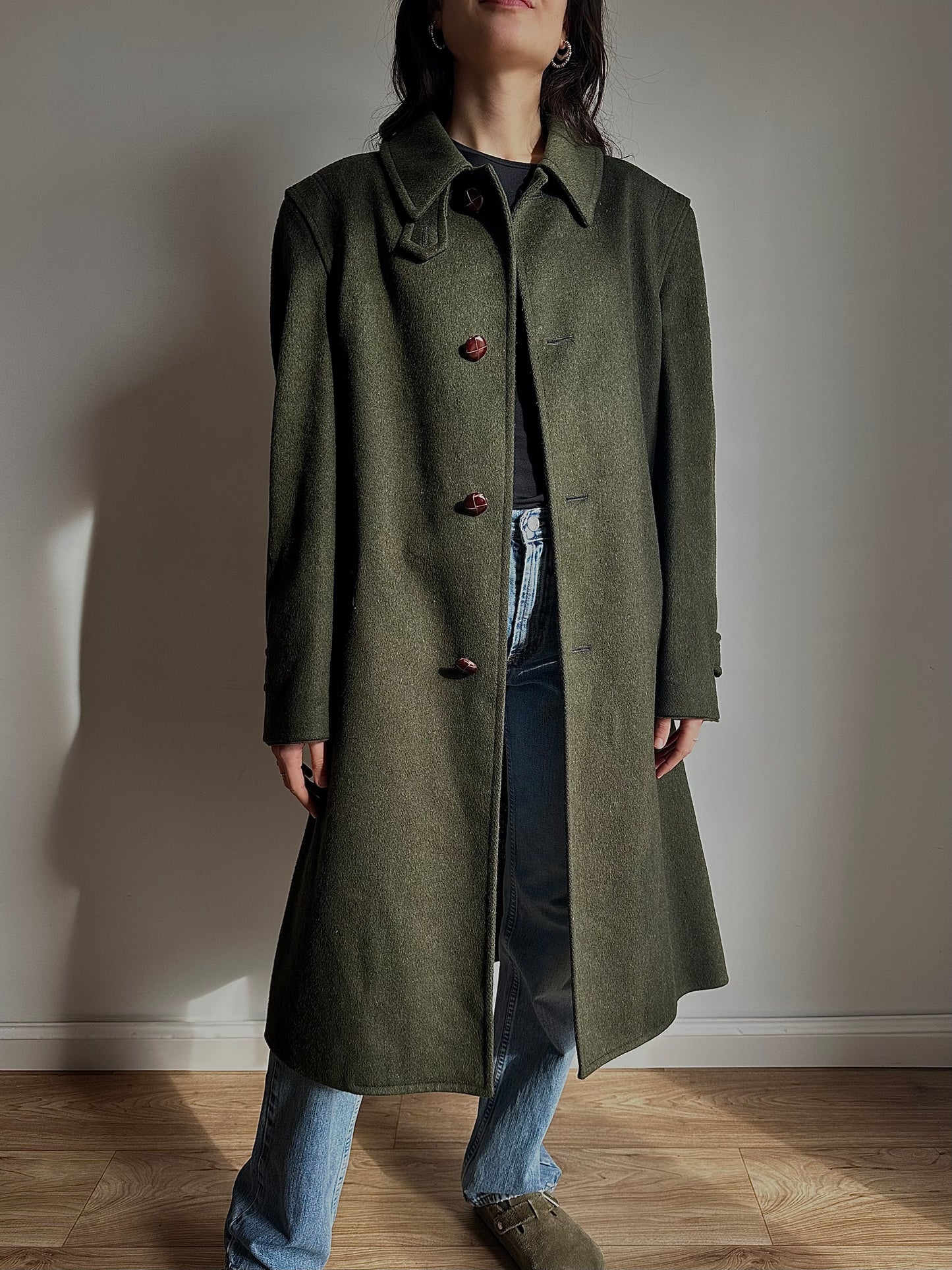 Olive Original Loden coat