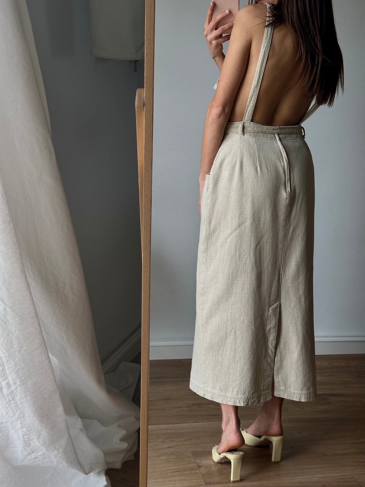 Maxi skirt jumpsuit