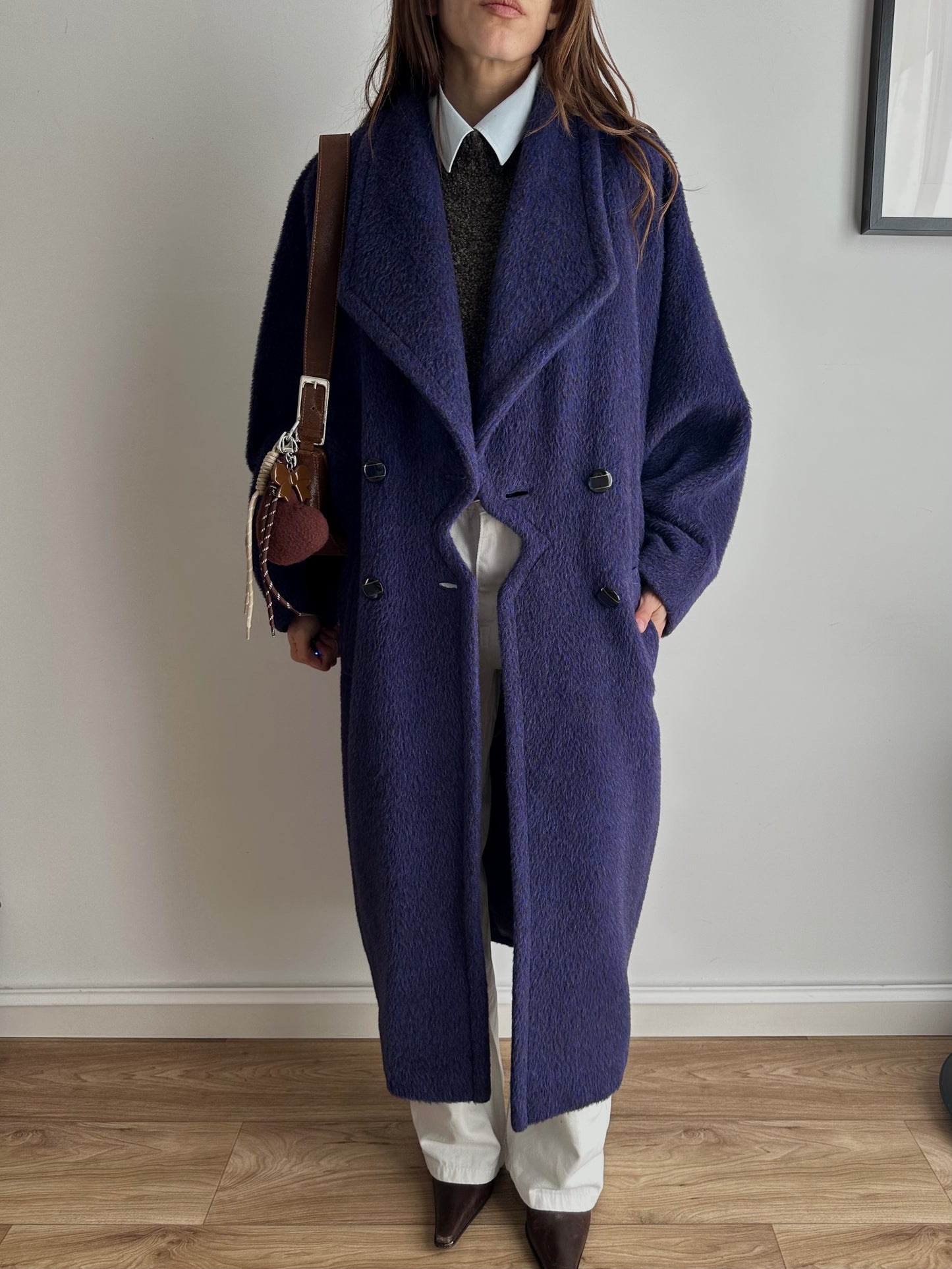 Dark lavanda coat