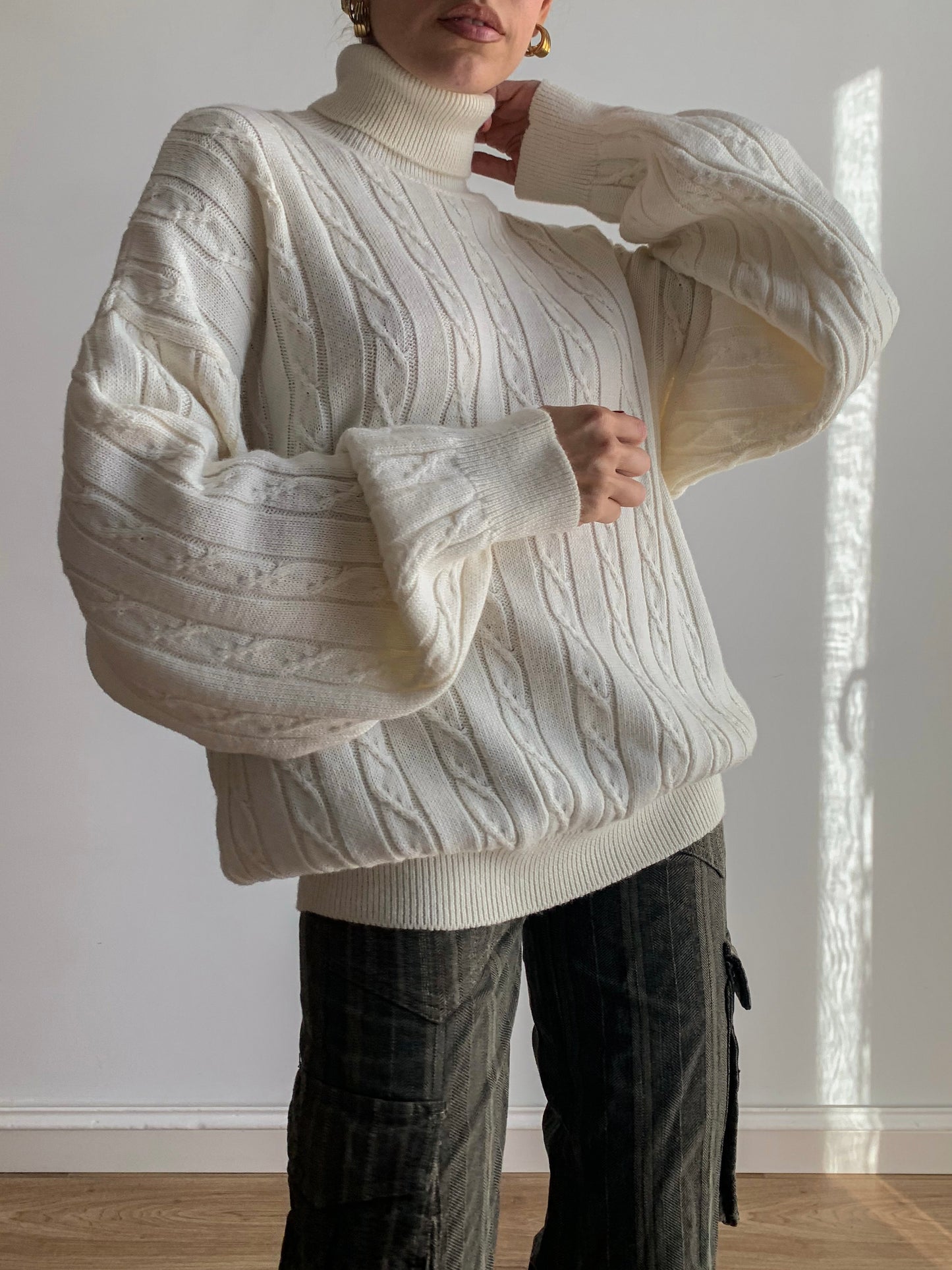 Knit wool jumper