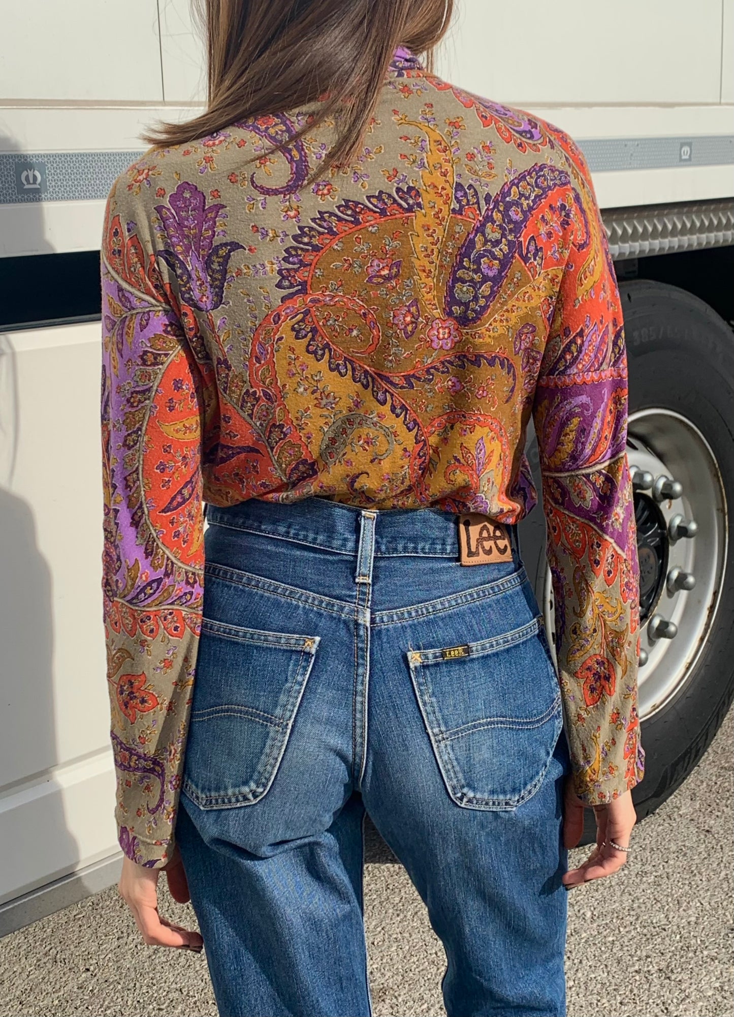Vintage Etro jersey top