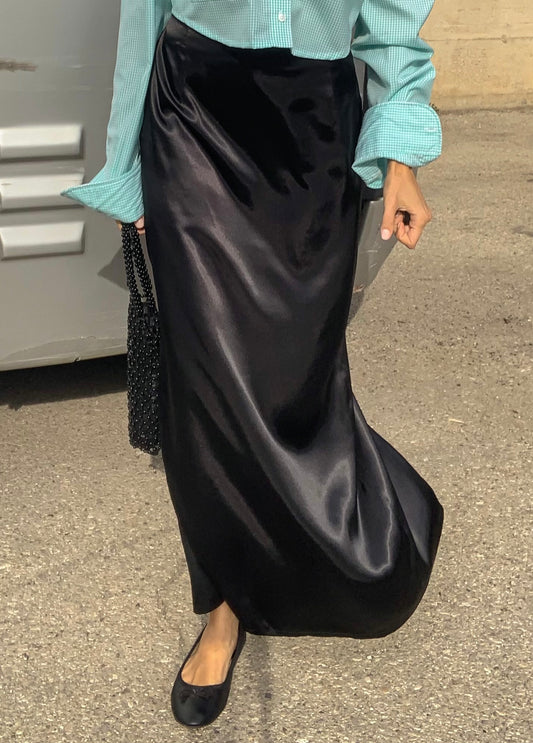 Vintage minimal maxi skirt