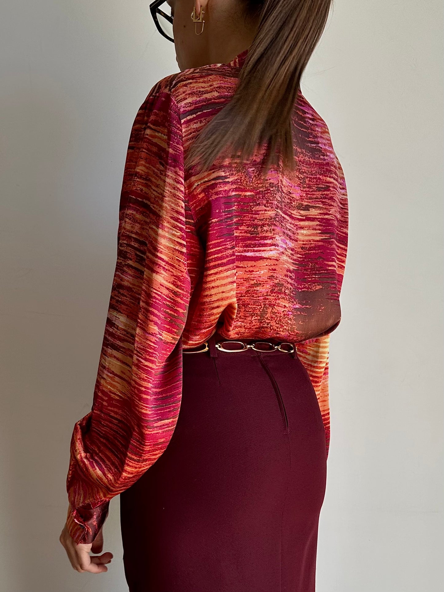 Pure liquid silk 100% shirt