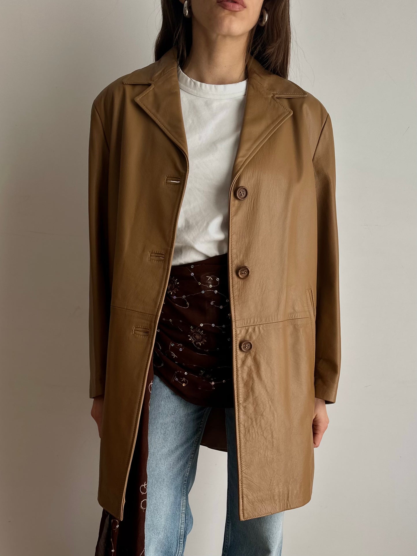 Biscotto leather jacket