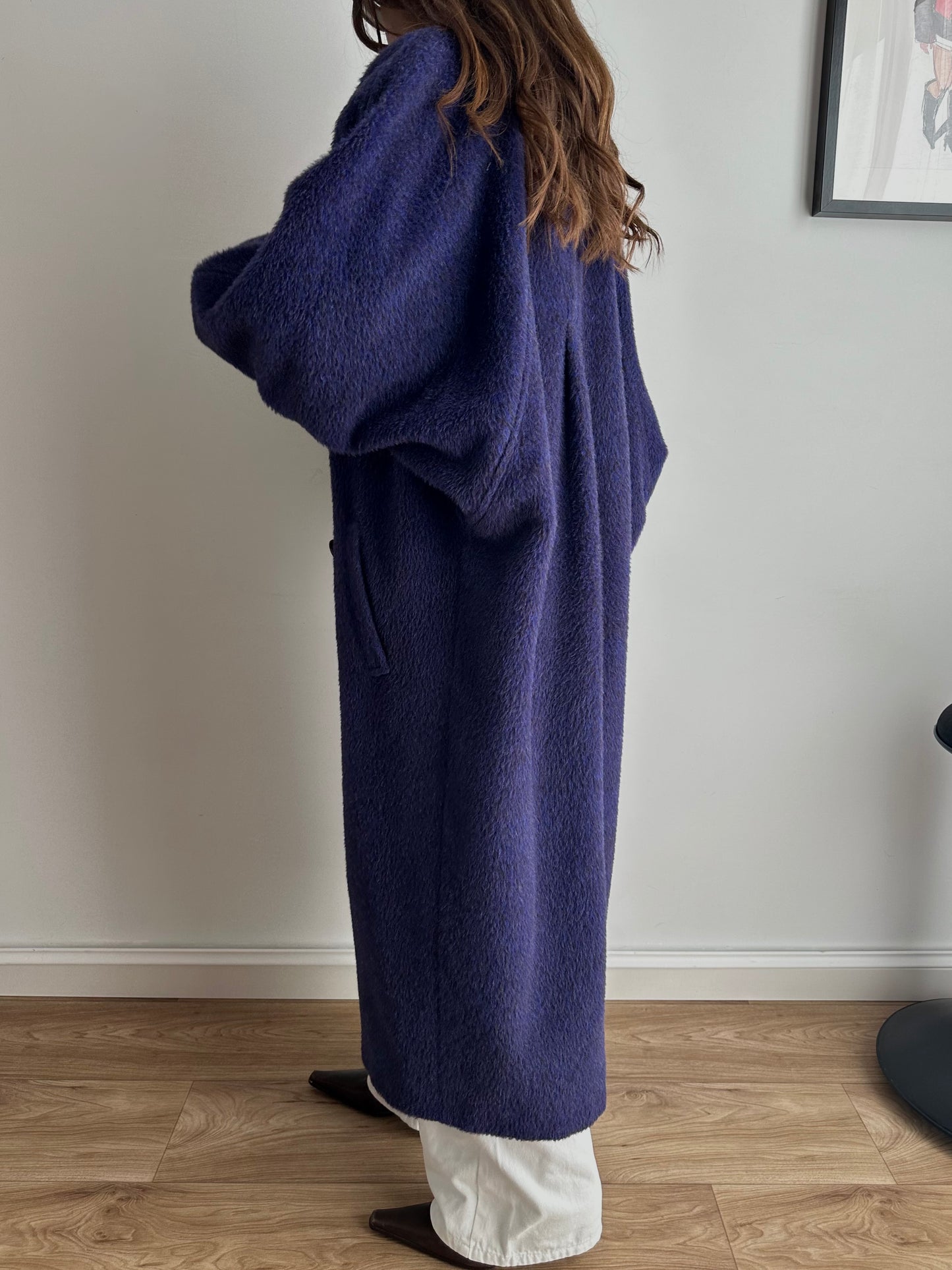 Dark lavanda coat