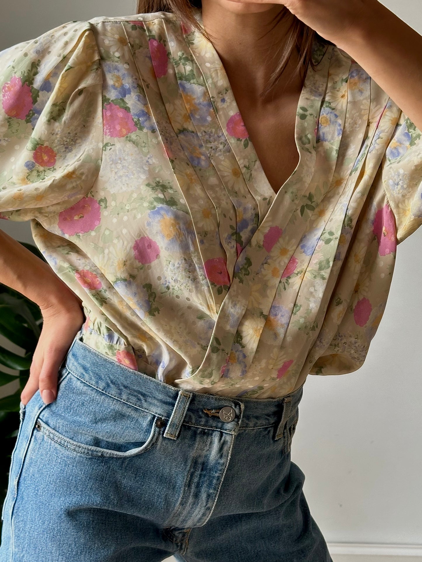 Floral blouse