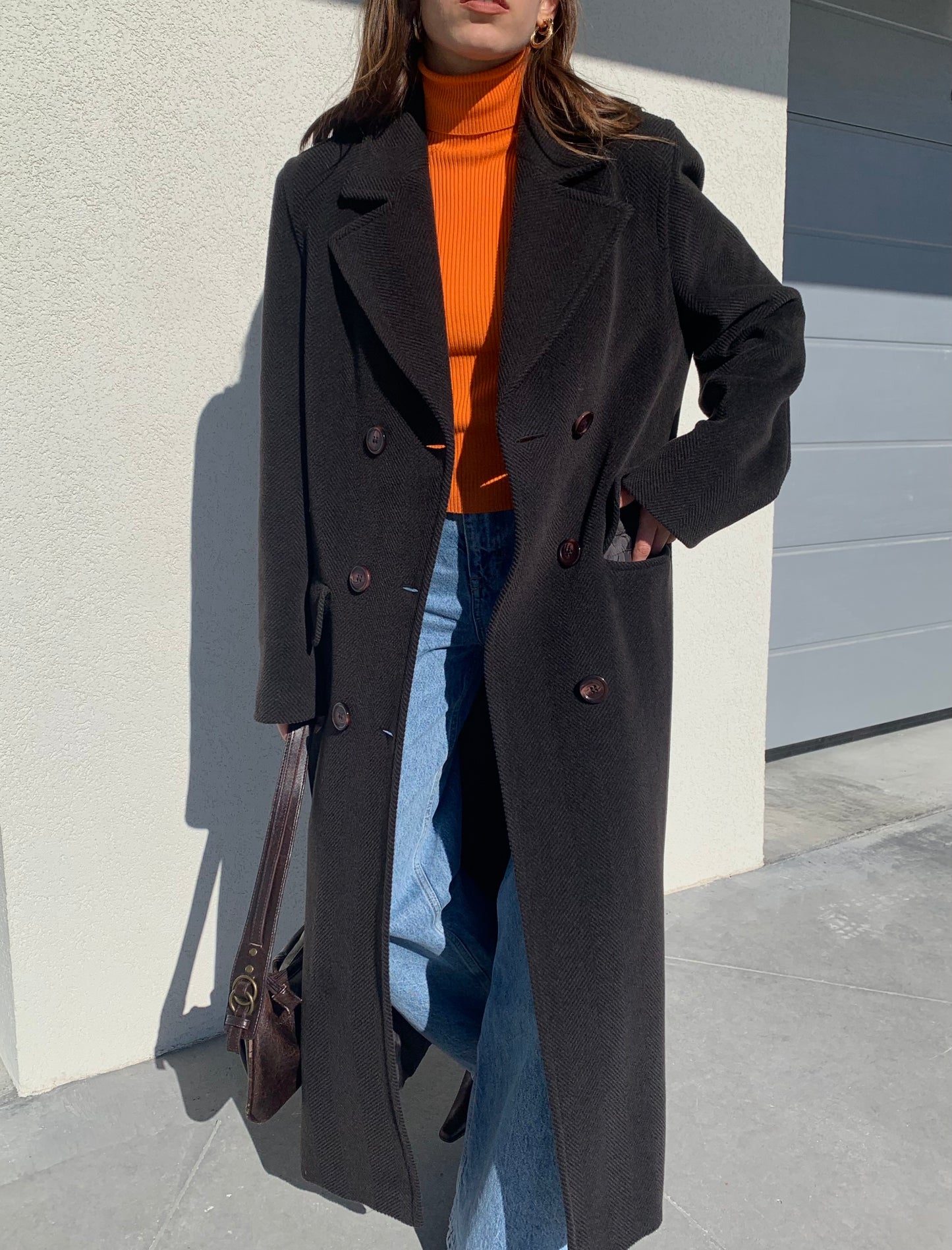 Spigato brown coat