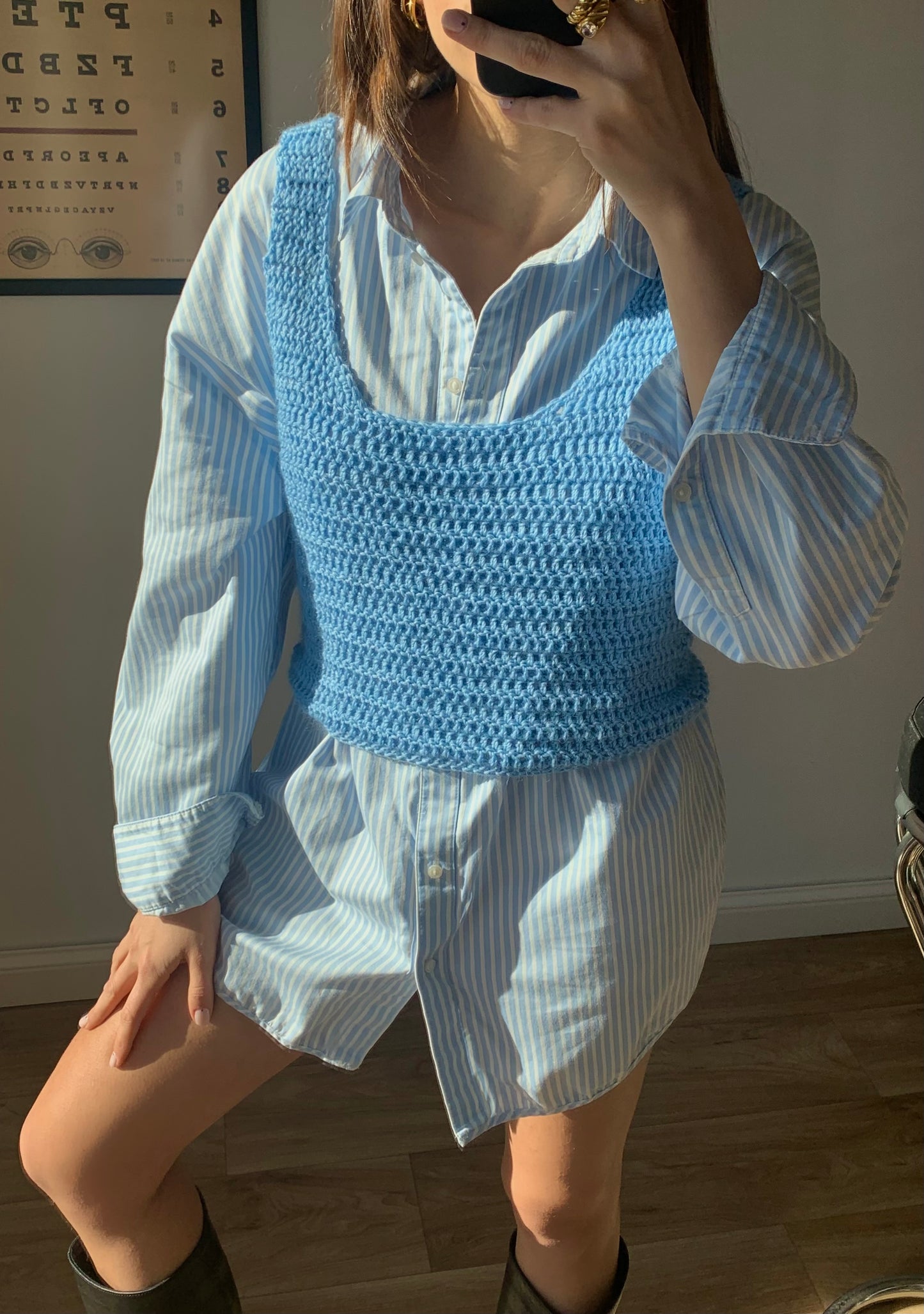 Mummy’s Daisy handmade vest
