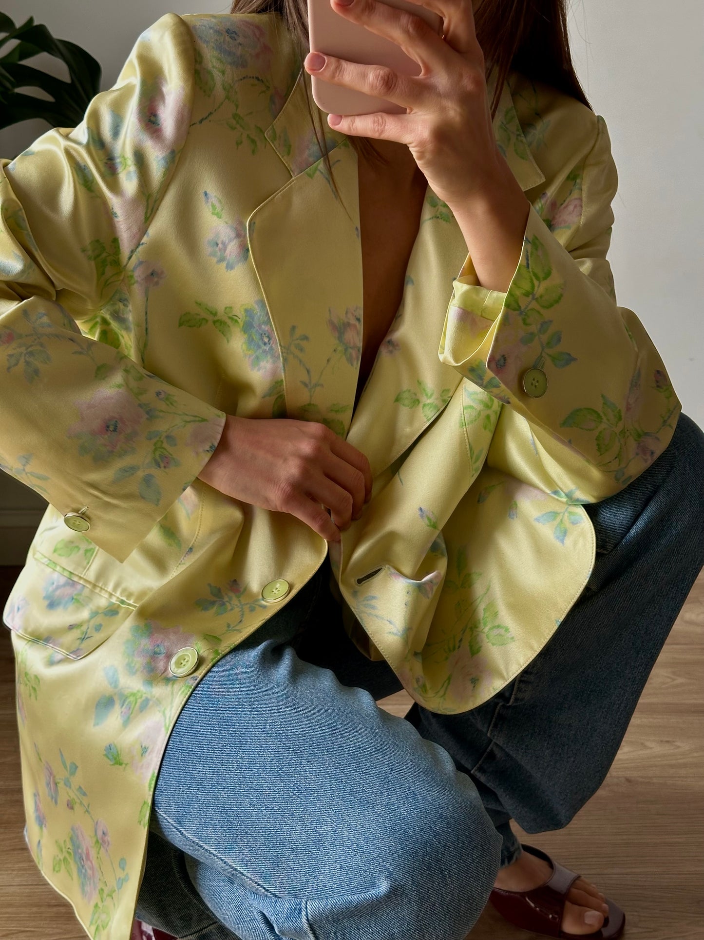 Escada silk blazer