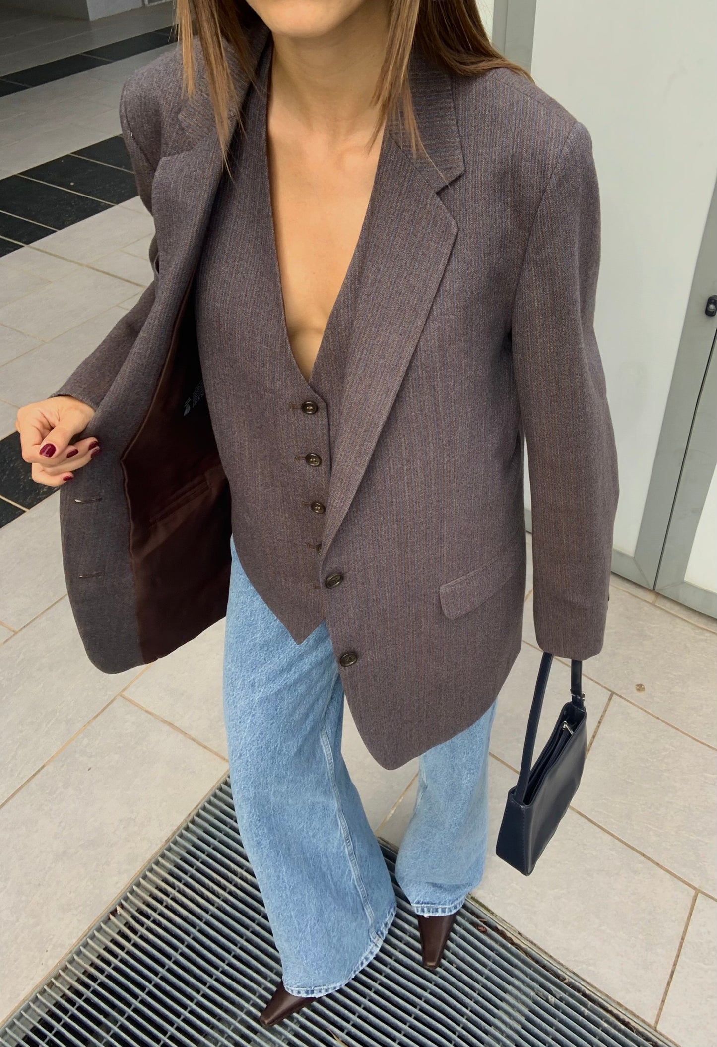 Vintage tailored two pieces set