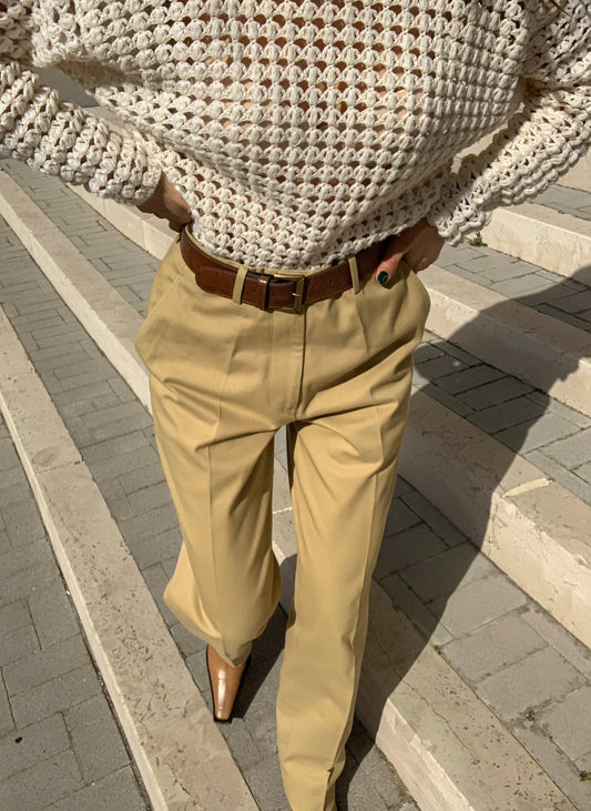 Tailored dad pant