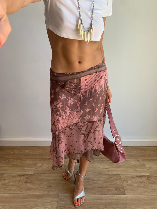 Max&Co silk skirt