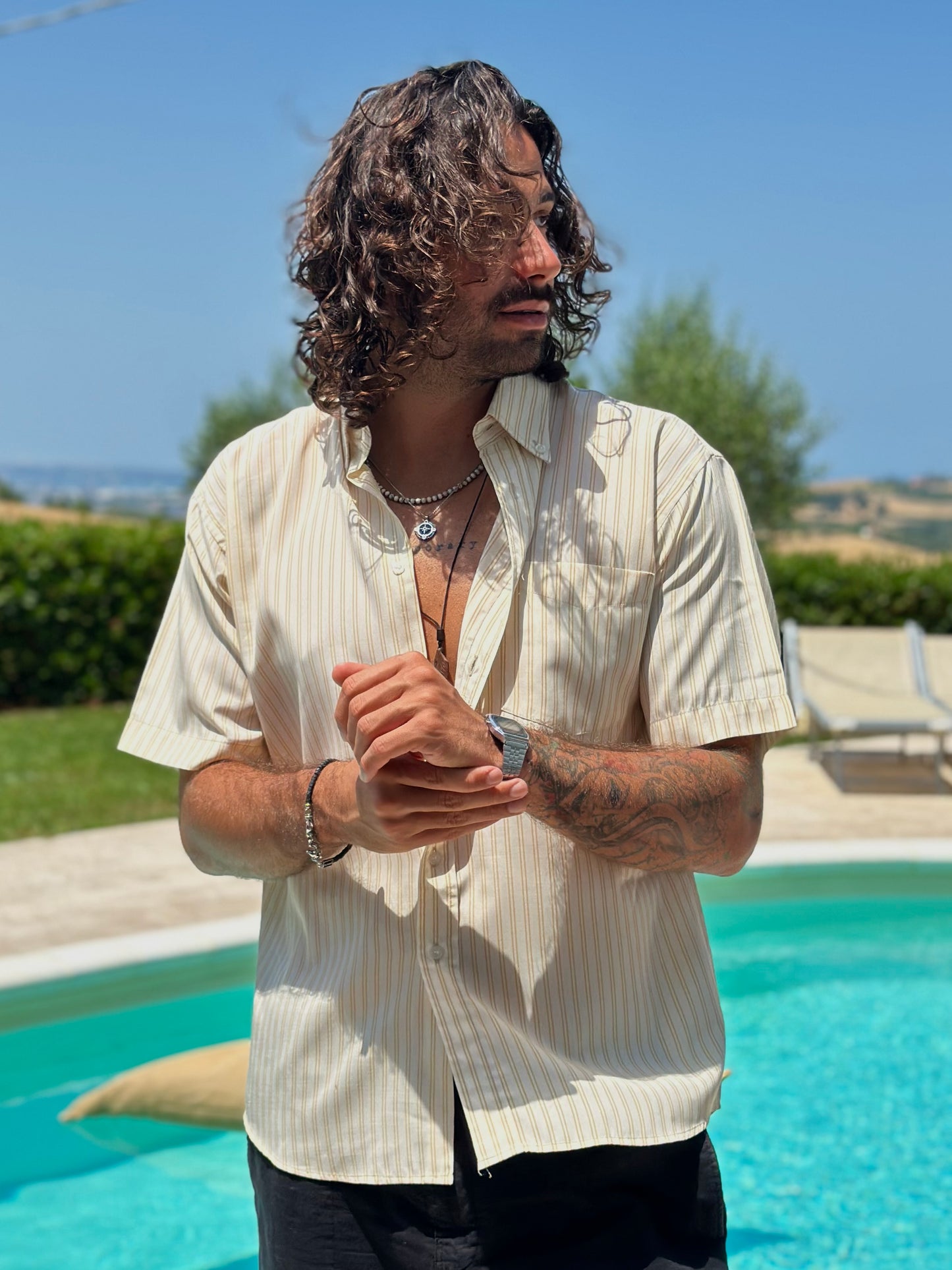 Butter & caramel shirt