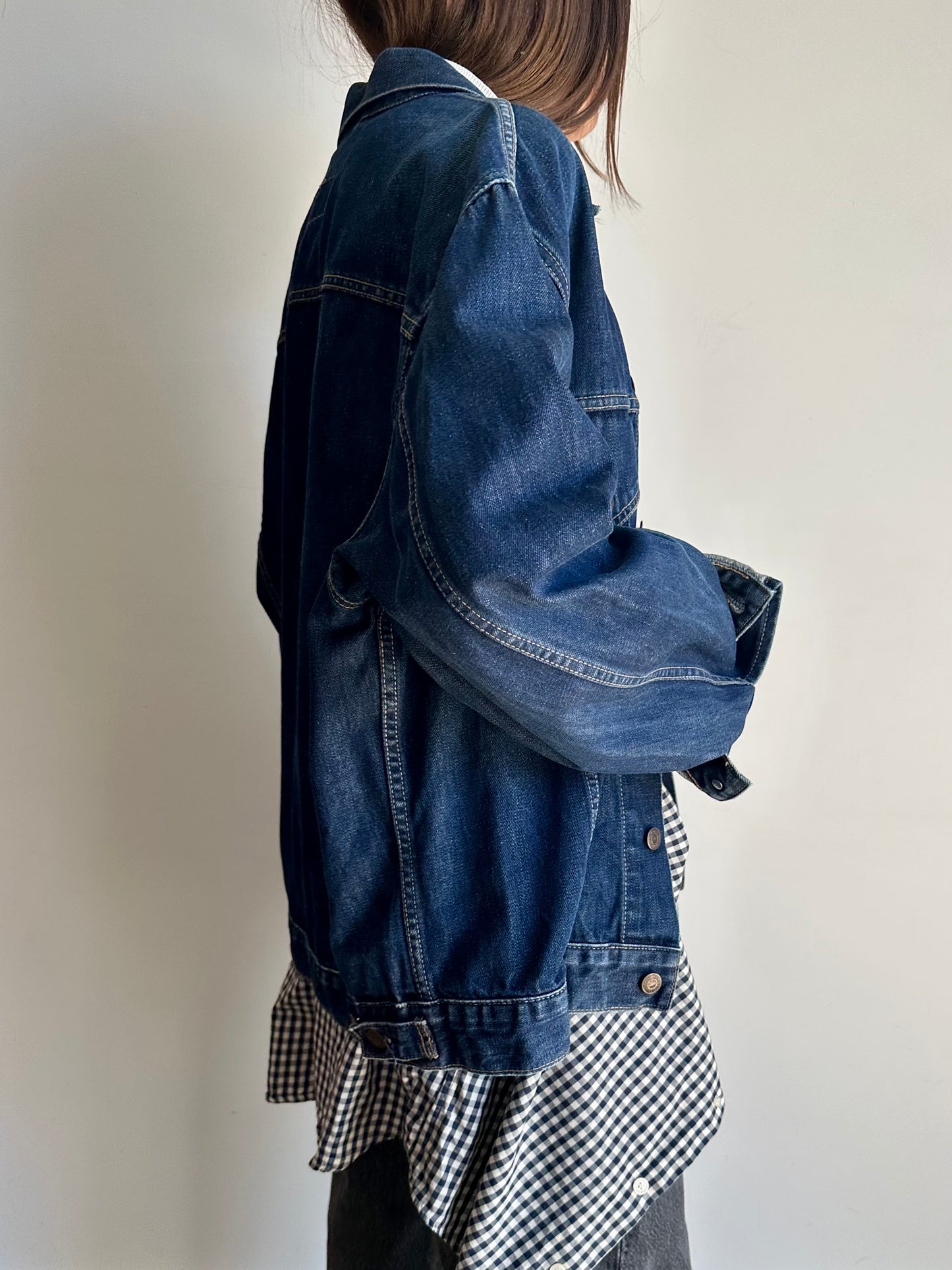 Levi’s unisex dark denim jacket