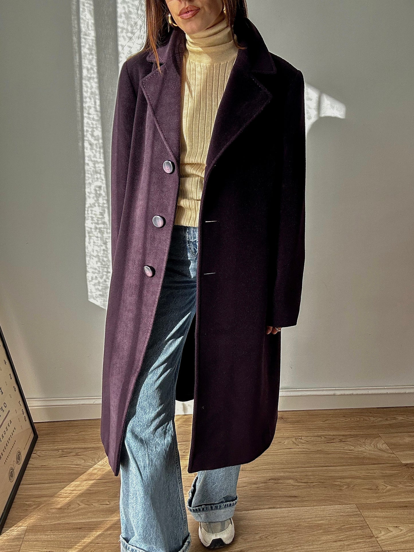 Melanzana coat