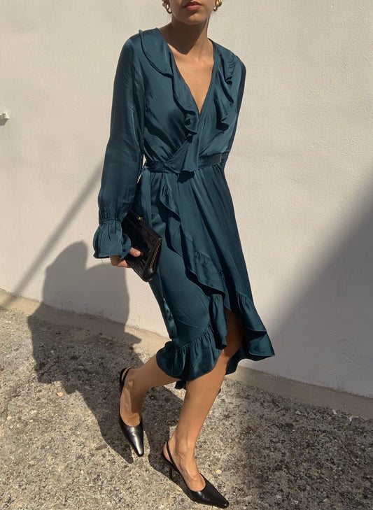 Ottanio romantic midi dress