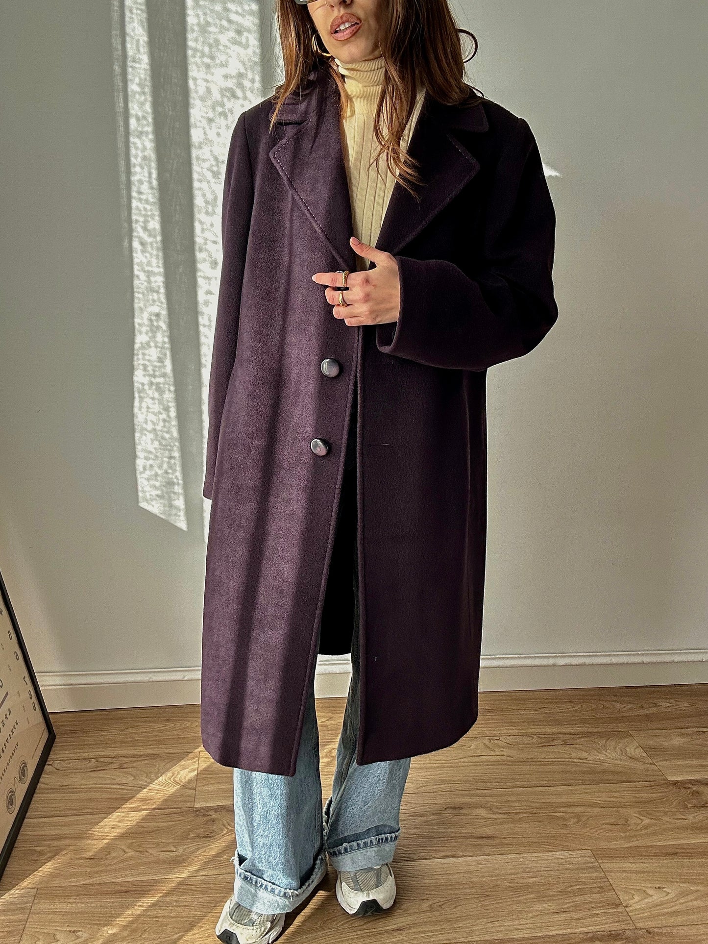 Melanzana coat