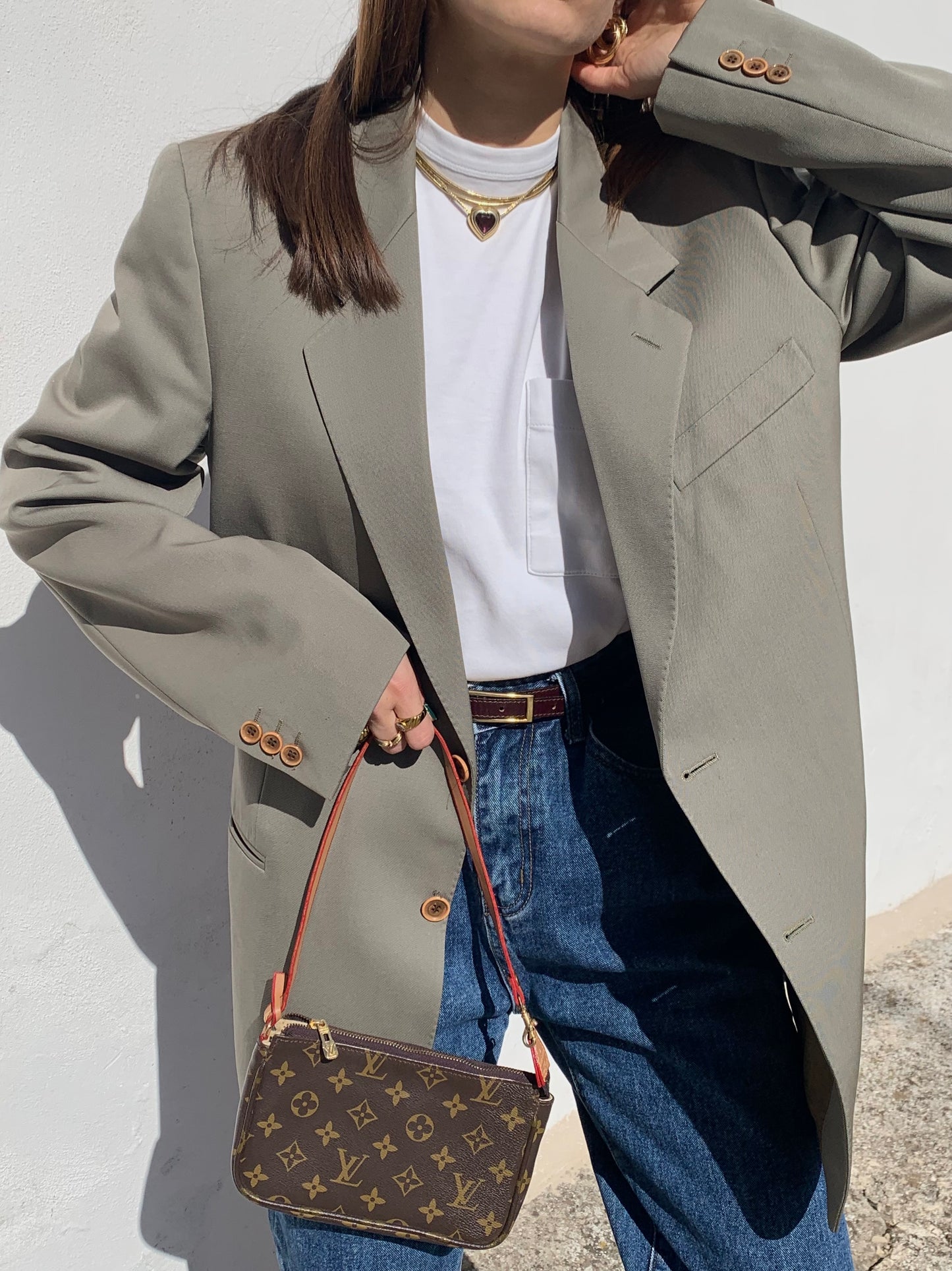 Sage green blazer