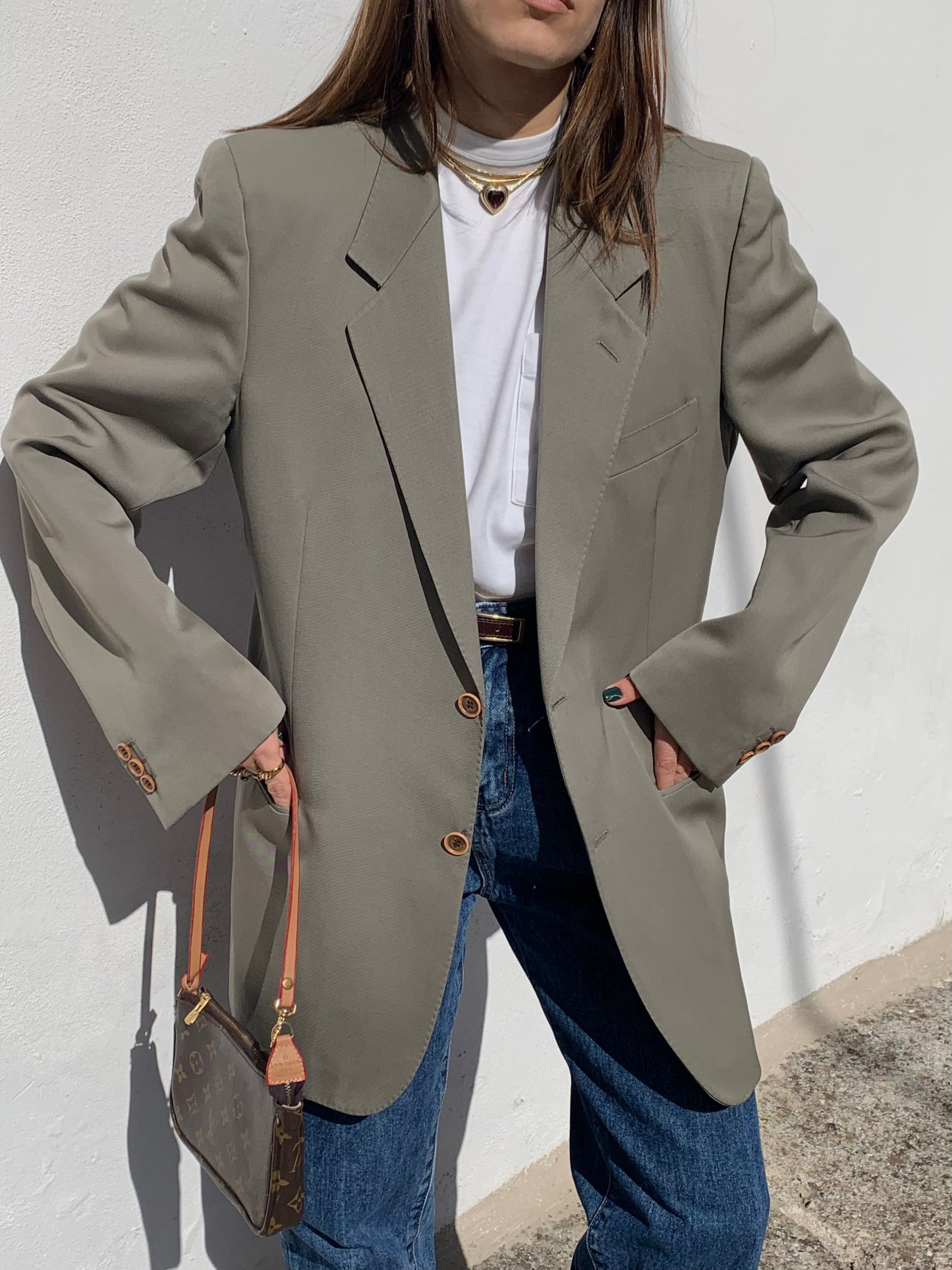 Sage green blazer