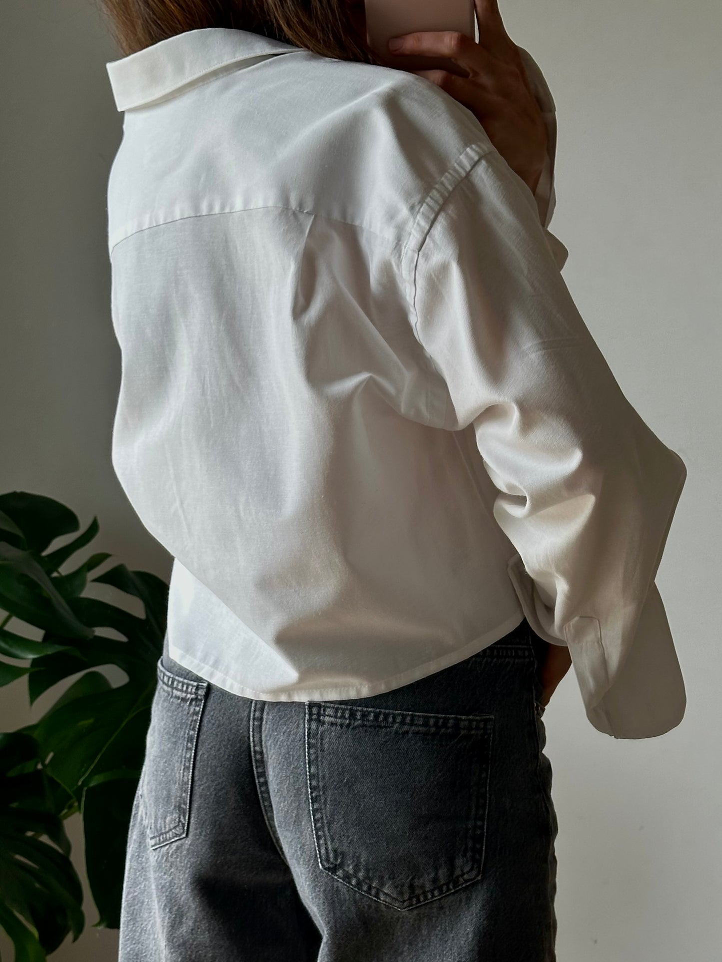 Lacoste crop shirt