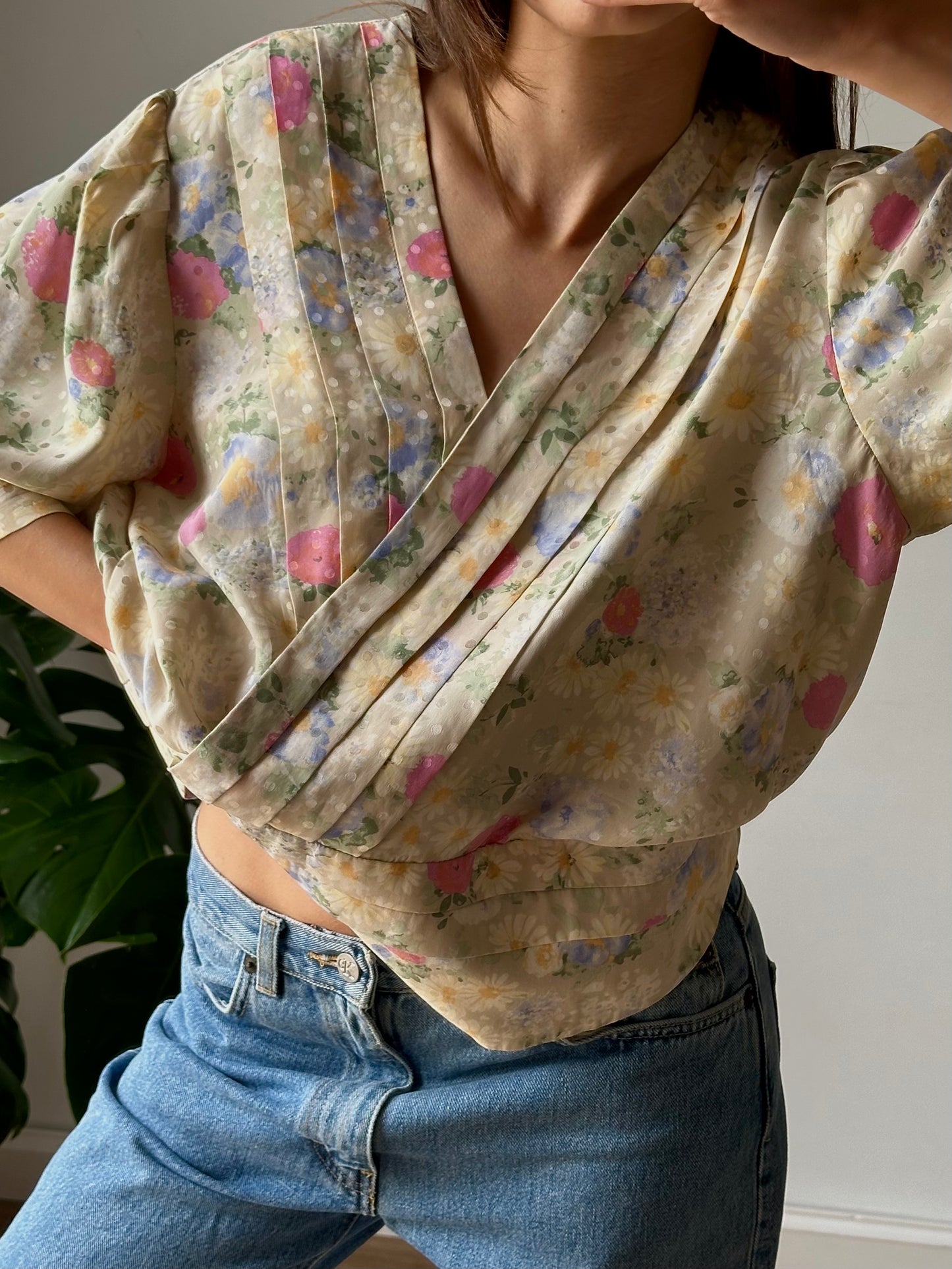Floral blouse