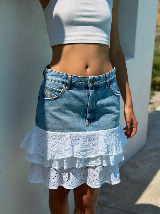 Diesel reworked skirt