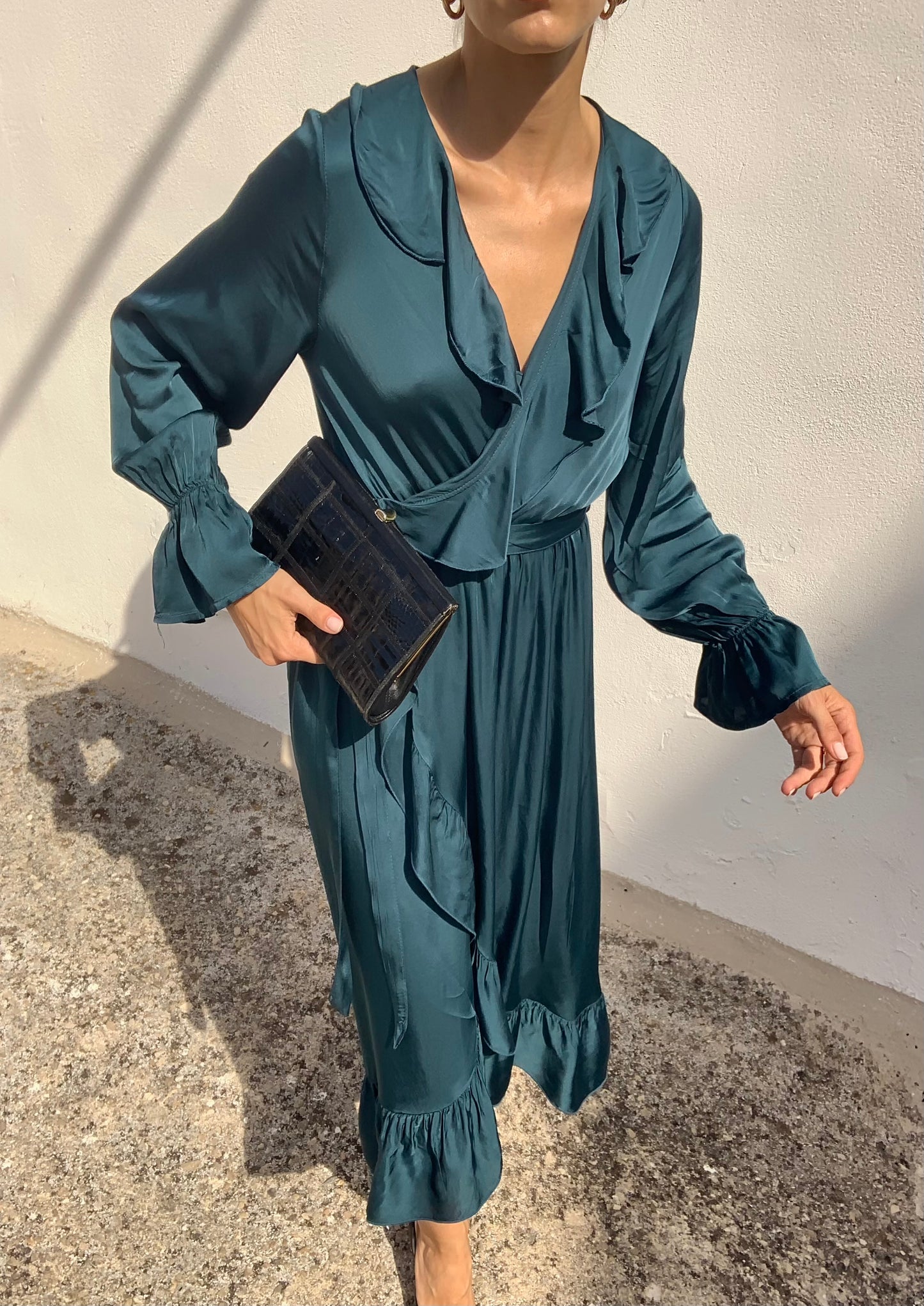 Ottanio romantic midi dress