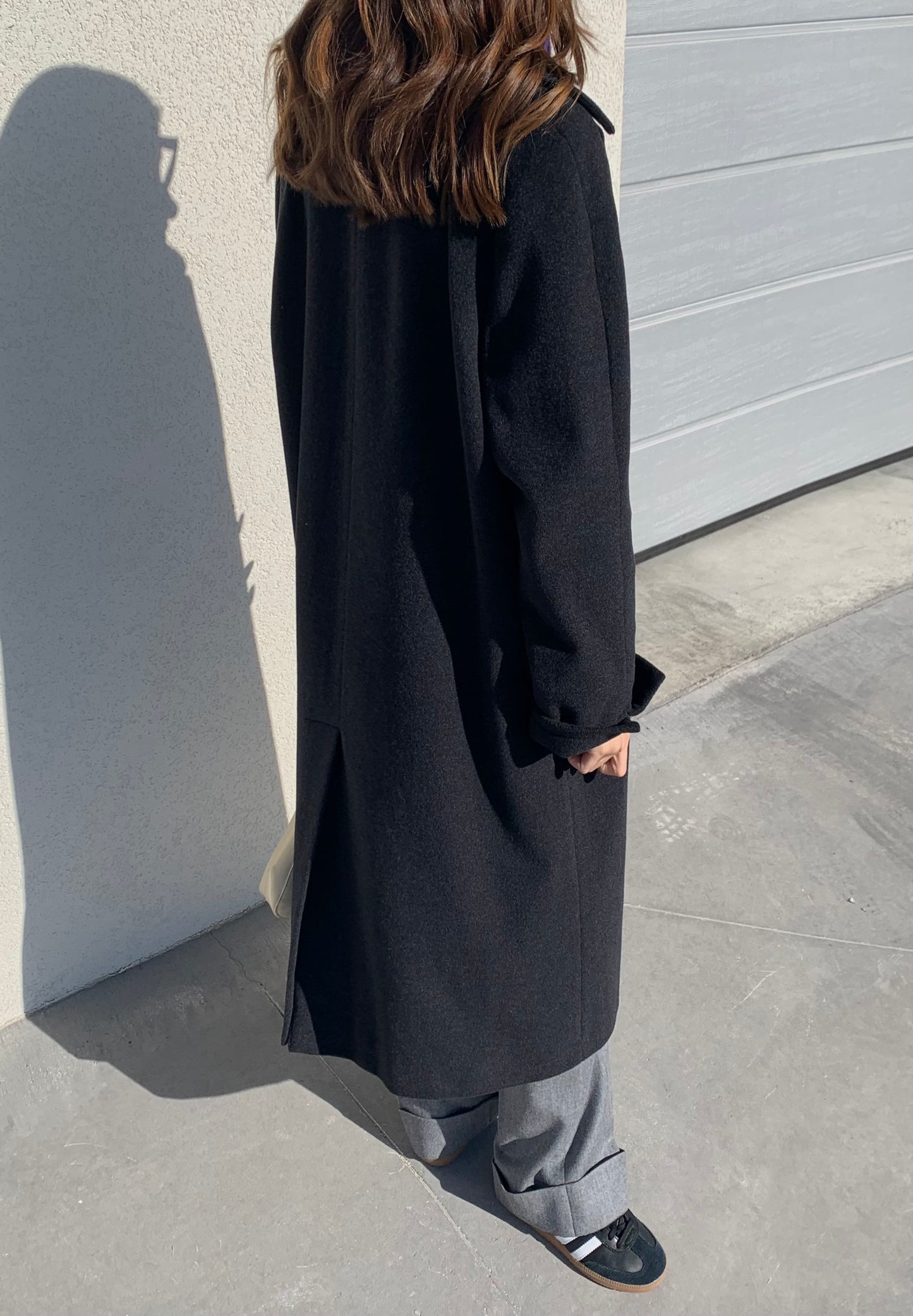 Antracite classic coat