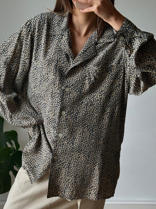 Pure silk shirt