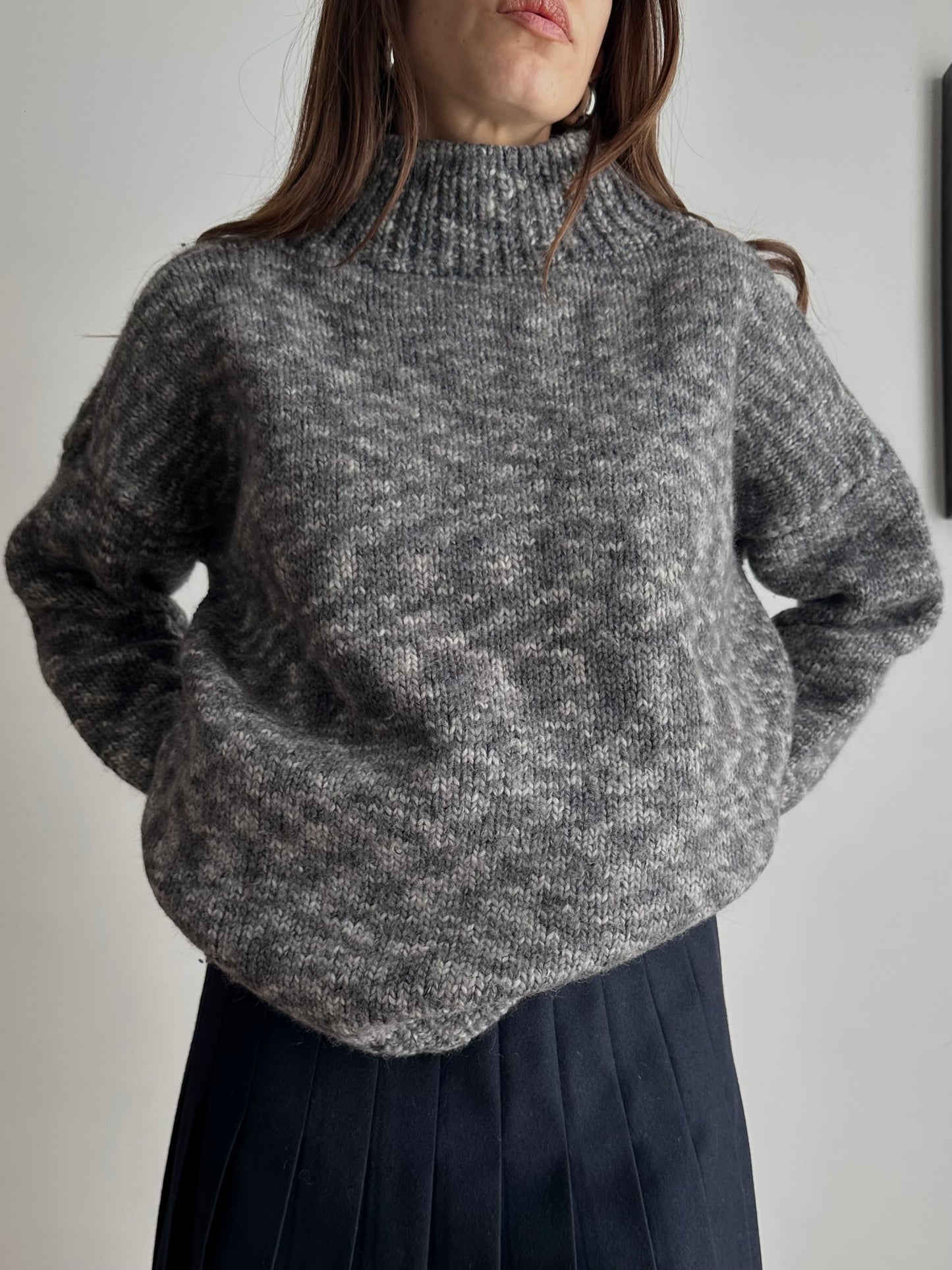 Handmade wool jumper