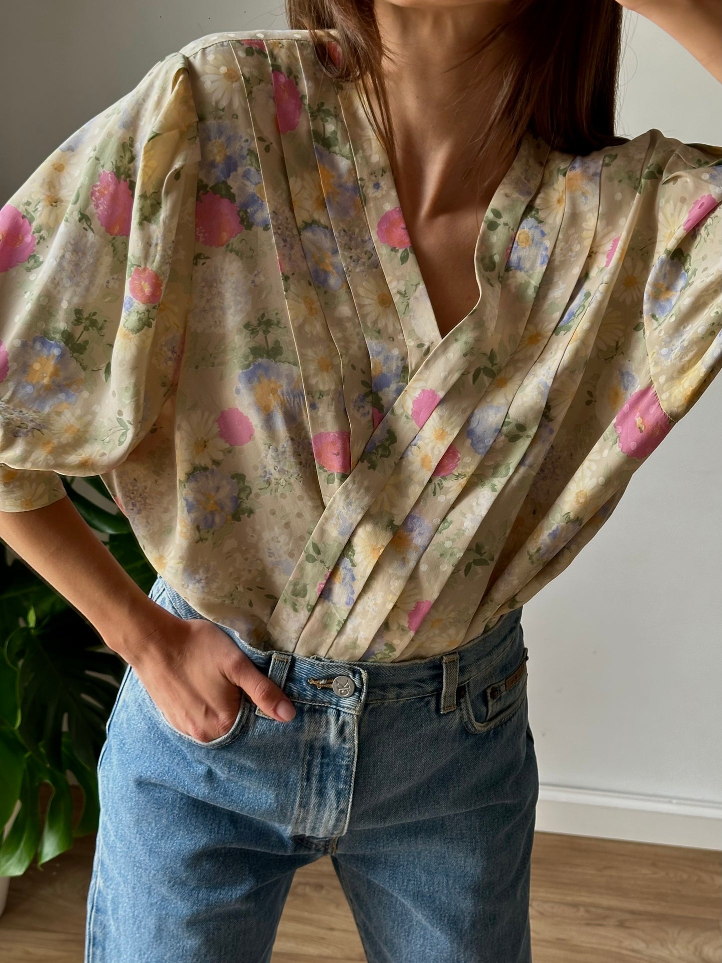 Floral blouse