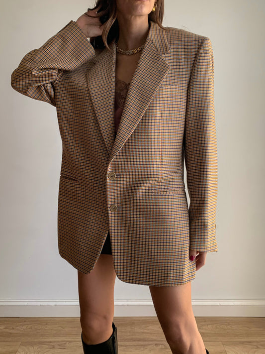 Micro pied de poule blazer