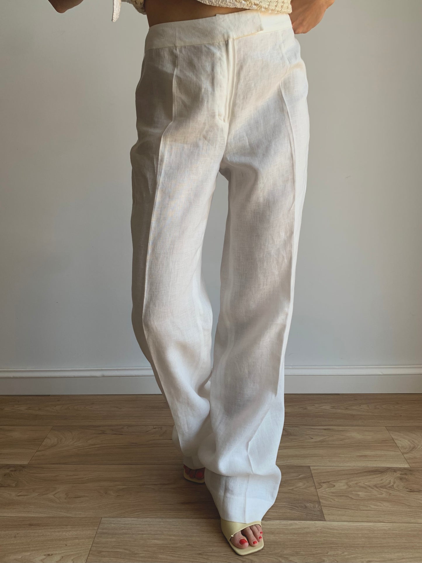 New old stock pure linen pant