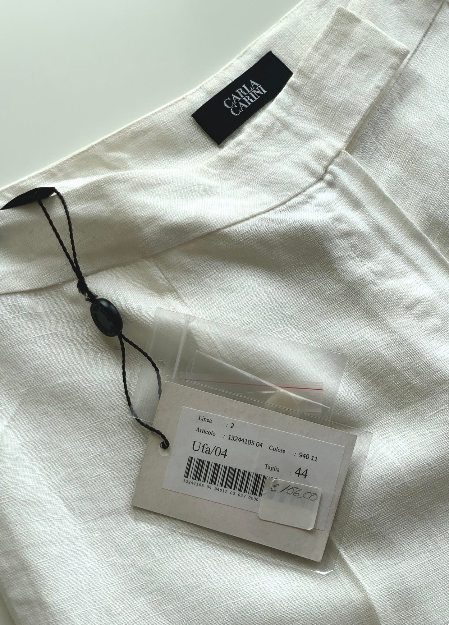 New old stock pure linen pant