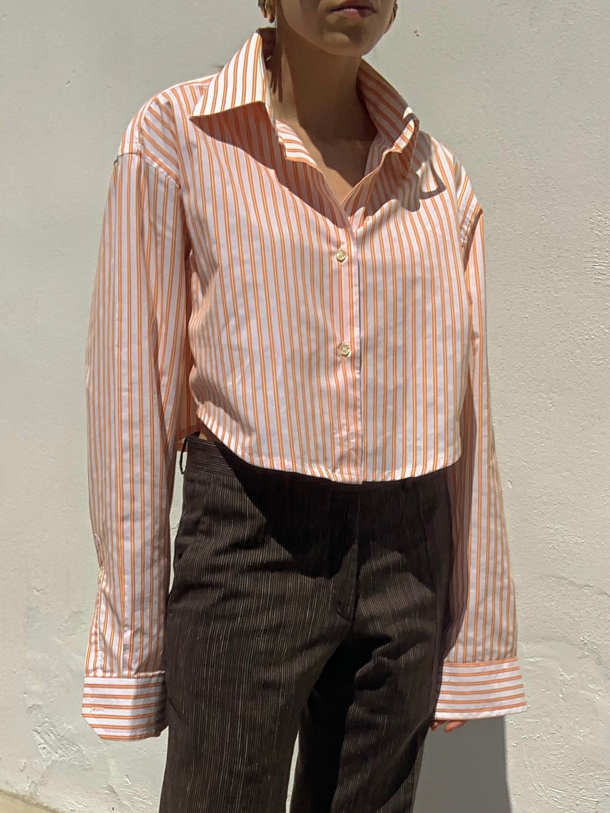 Reworked striped shirt