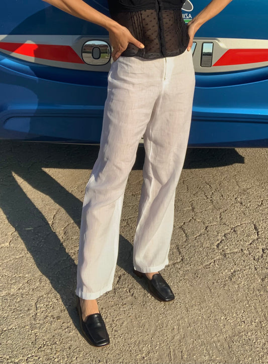 100% linen Marella pant