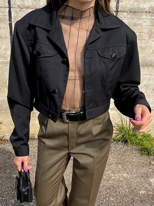Vintage cropped jacket