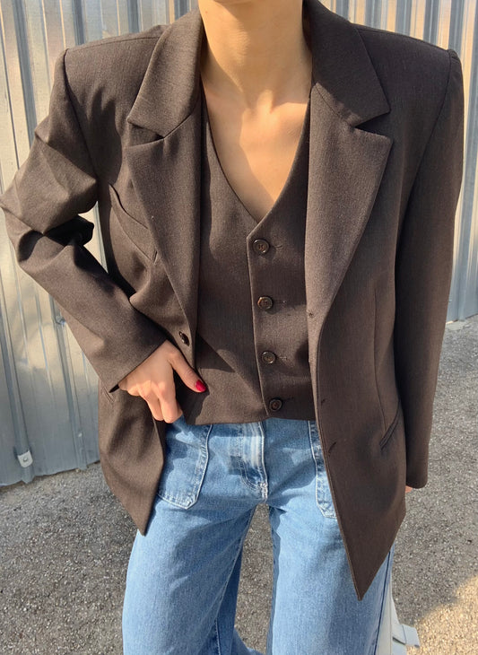 Vintage tailored two pieces set