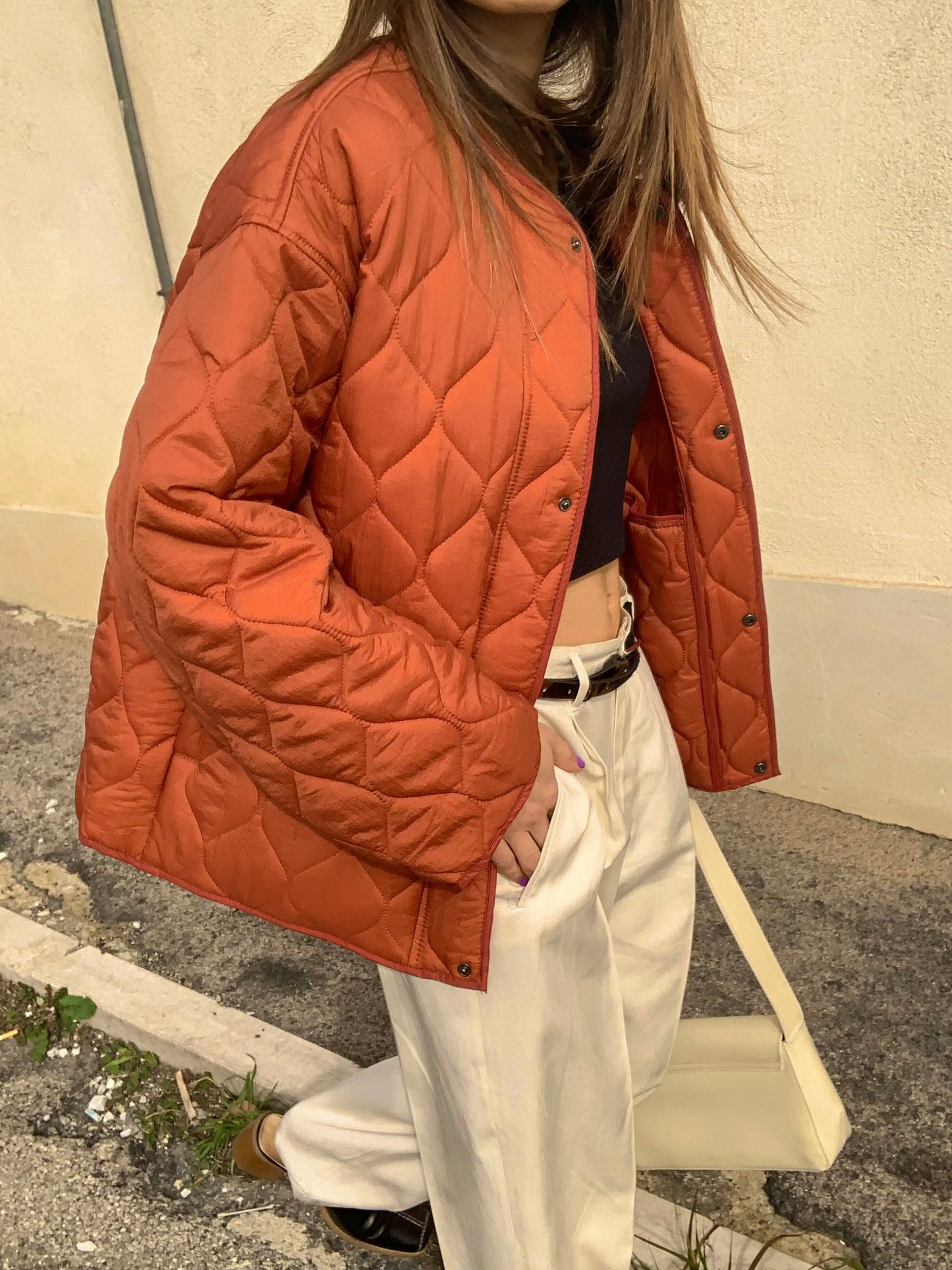 Preloved quilted jacket