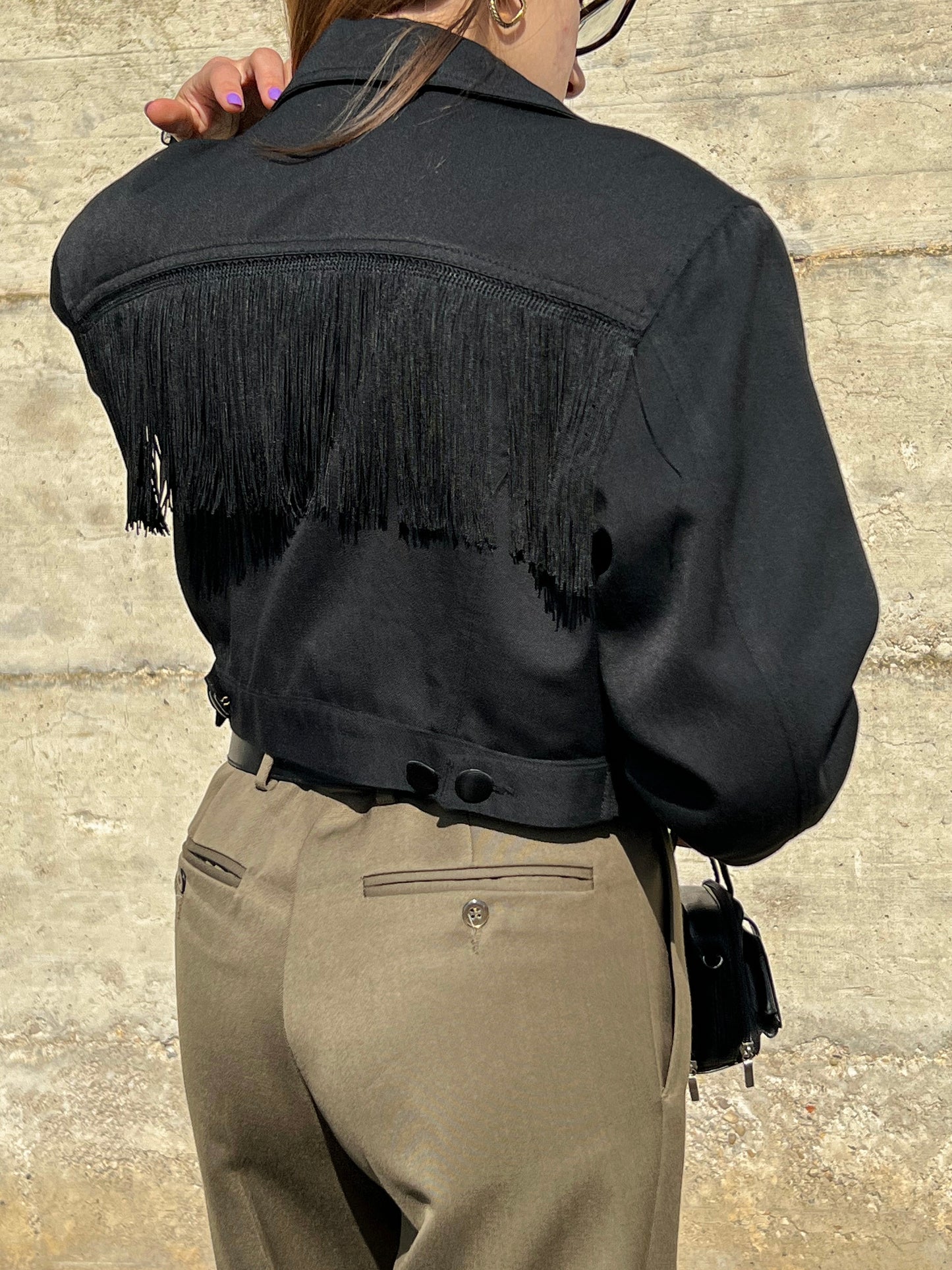 Vintage cropped jacket