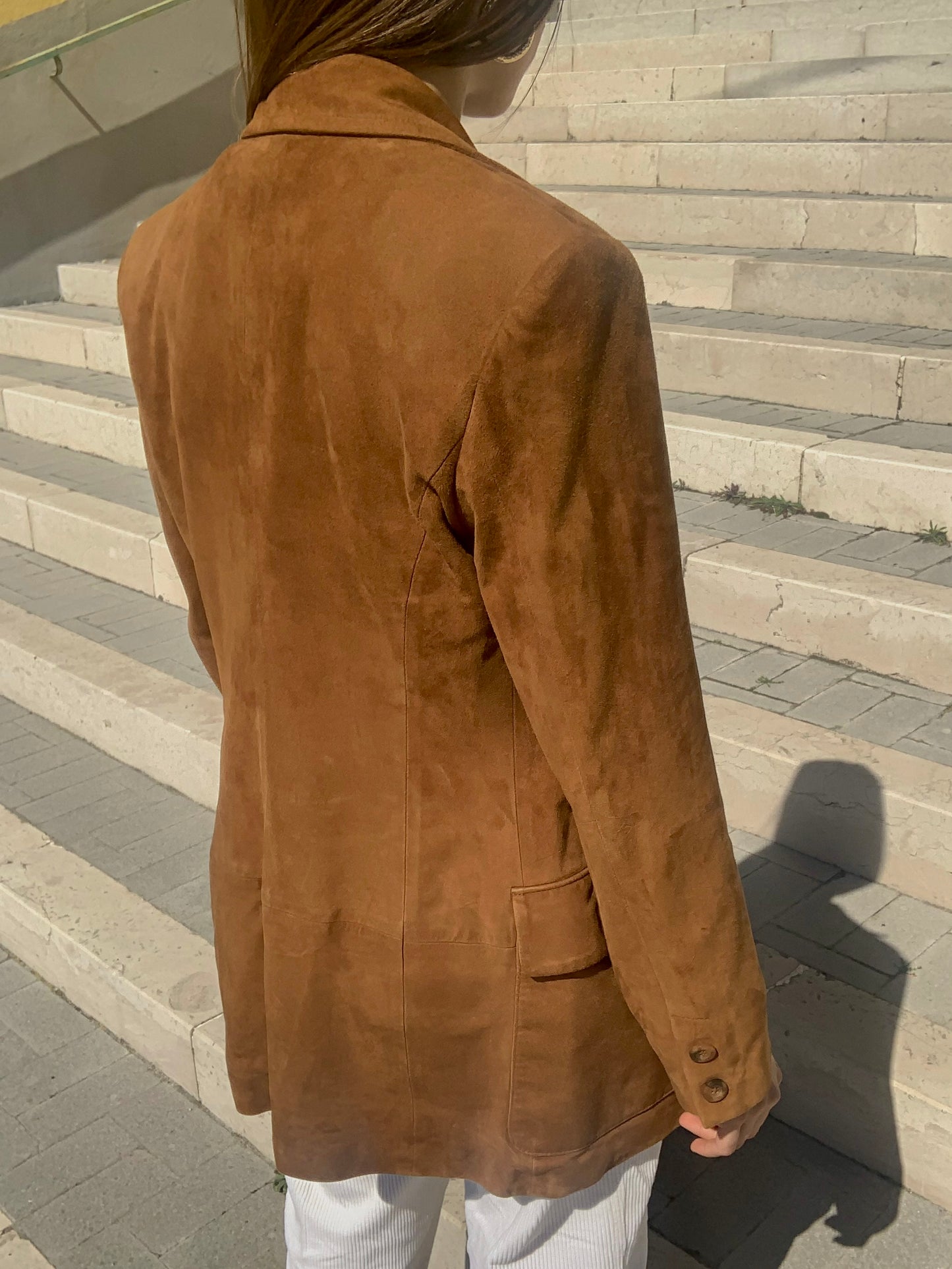 Vintage suede blazer