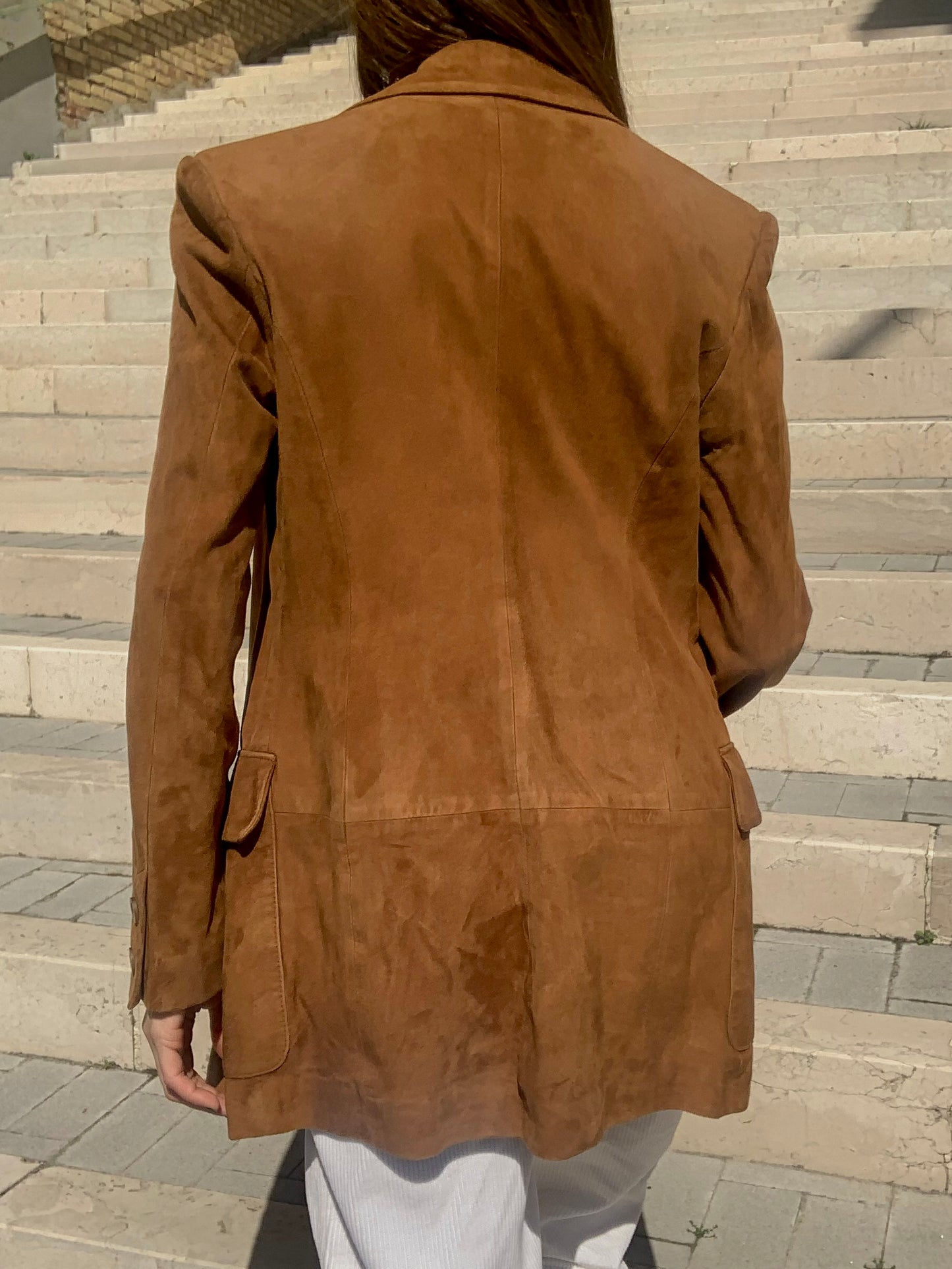 Vintage suede blazer