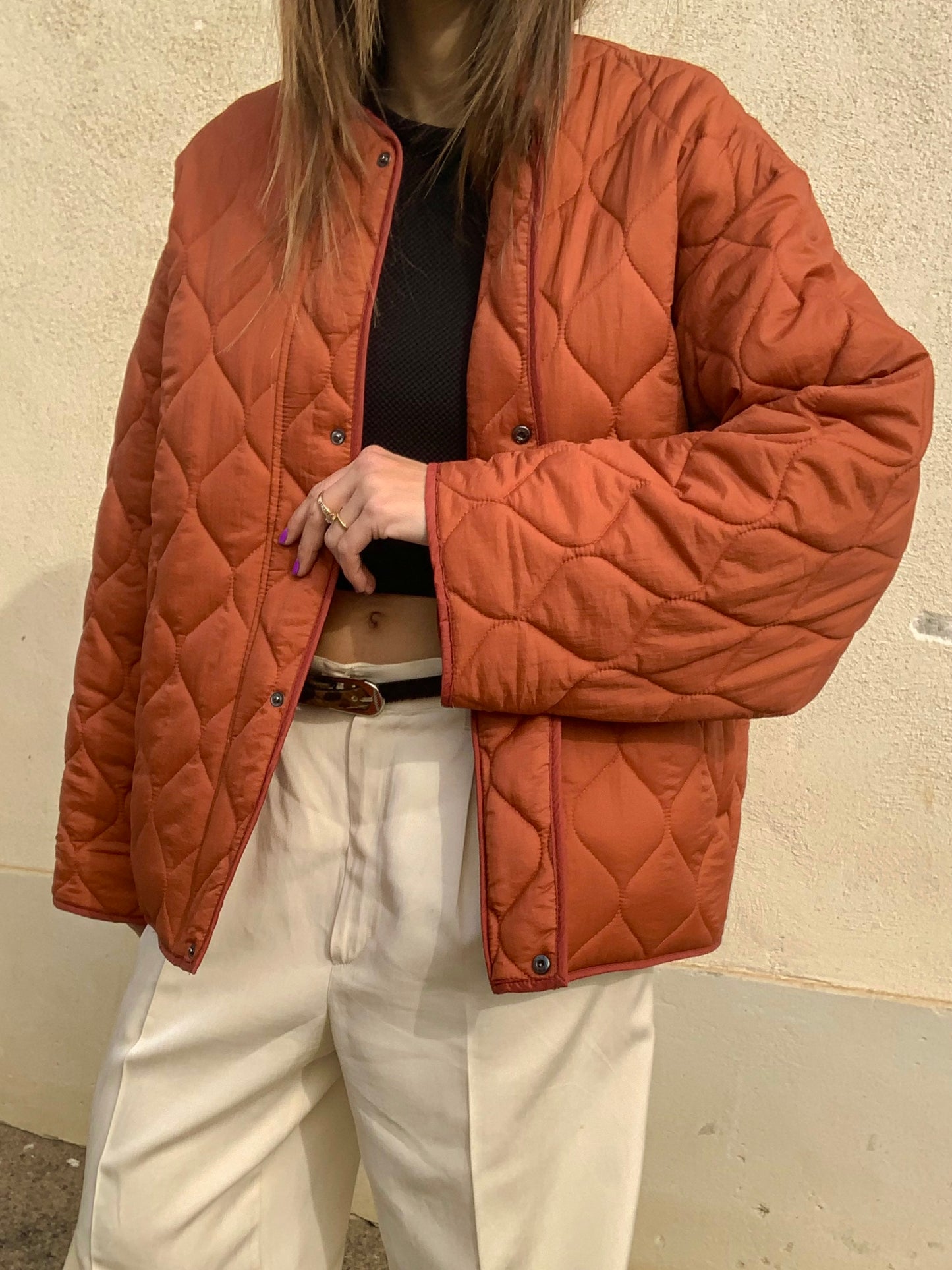 Preloved quilted jacket