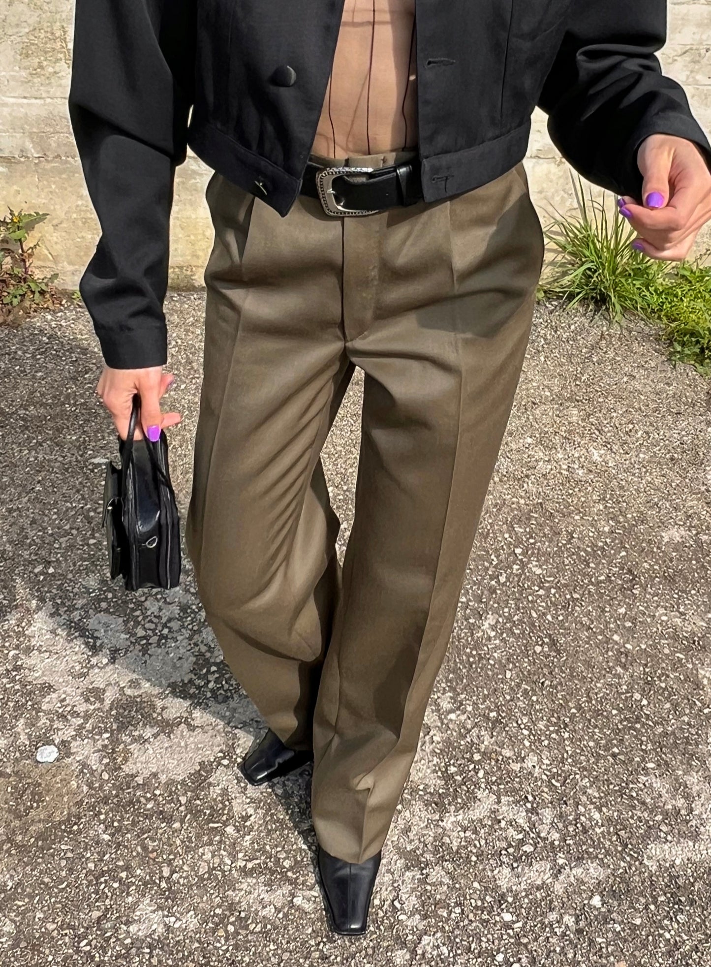 Italian Army vintage trousers